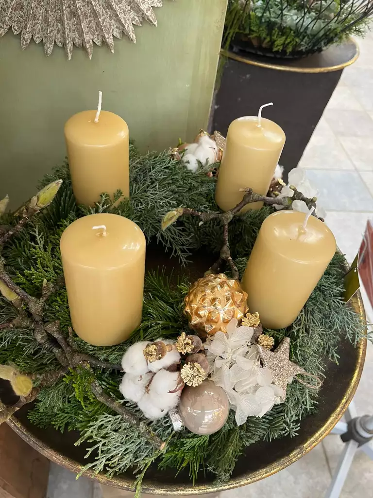 Blumen und Gärtnerei Rommel, Nonnenhorn, Weihnachten, Advent, Neujahr, Dekoration