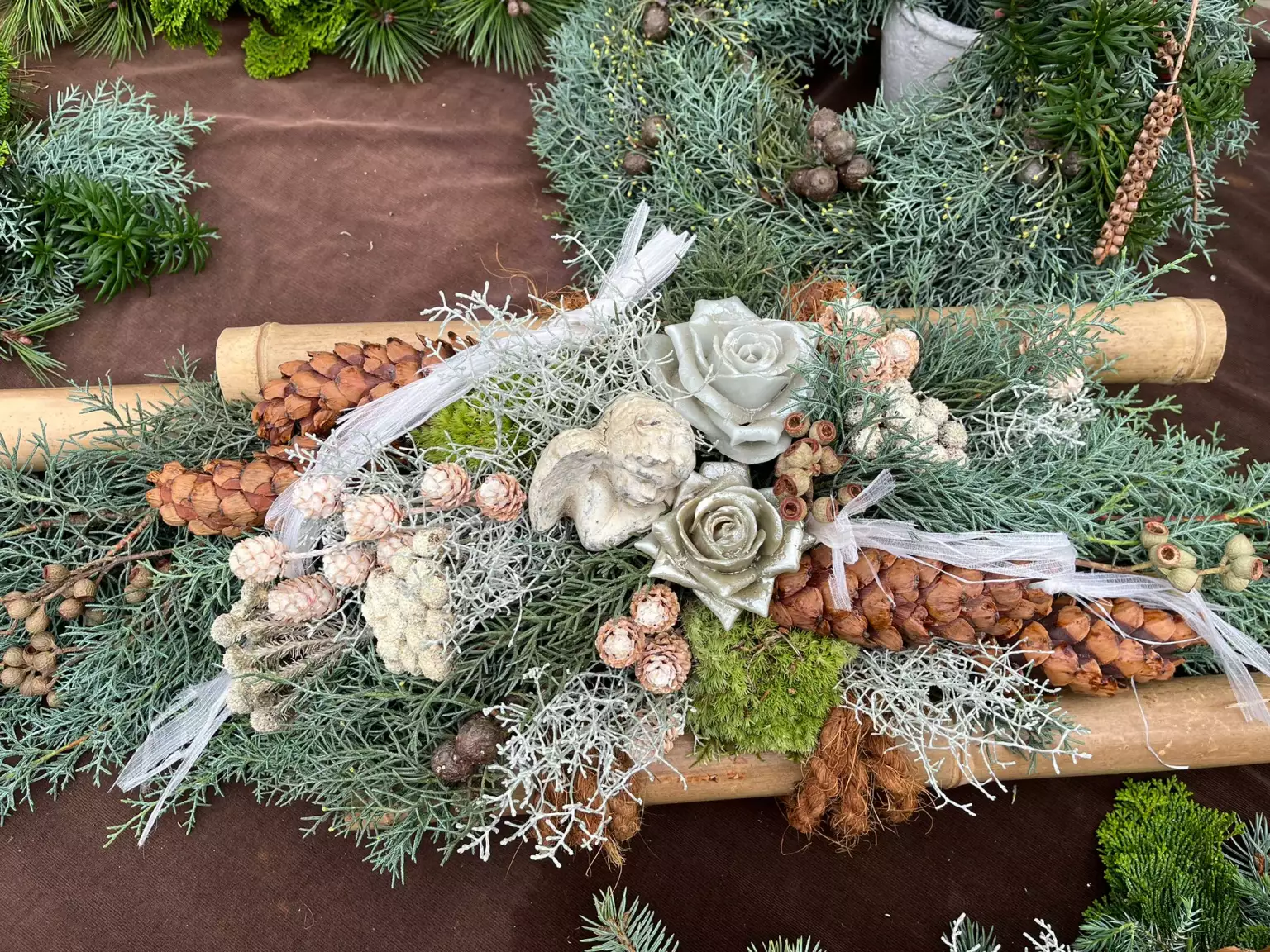 Blumen und Gärtnerei Rommel in Nonnenhorn, Grabpflege, Trauergestecke, Grabschmuck